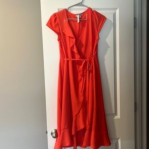 Favlux, wrap dress large, flattering